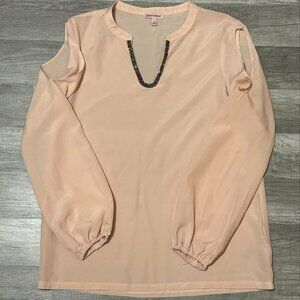 Juicy Couture Women’s Long Sleeve Shirt Blouse Top Women’s Size Small